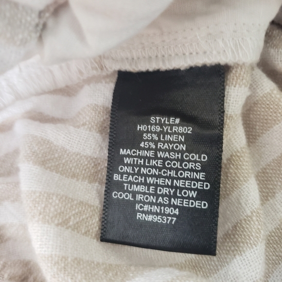 Sanctuary Shorts / Linen Shorts Paper Bag Style High Waist Size XS - Picture 9 of 9